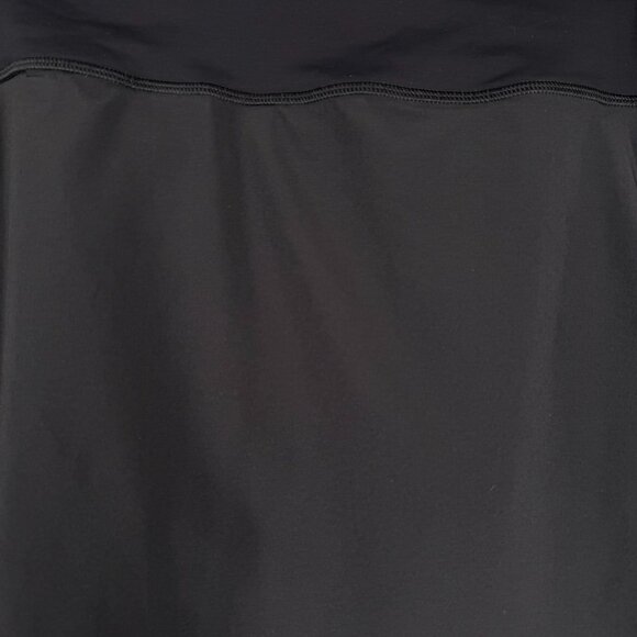 Lululemon Pace Rival Skirt Skort Size 8 Extra Long 17" Black Solid SS-2157 - Picture 6 of 11